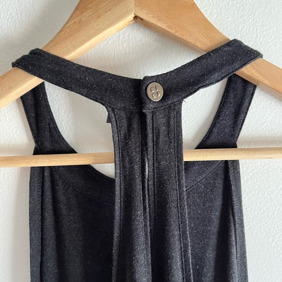 Sweaty Betty culotte jumpsuit. Size S. Gray. - Picture 5 of 5